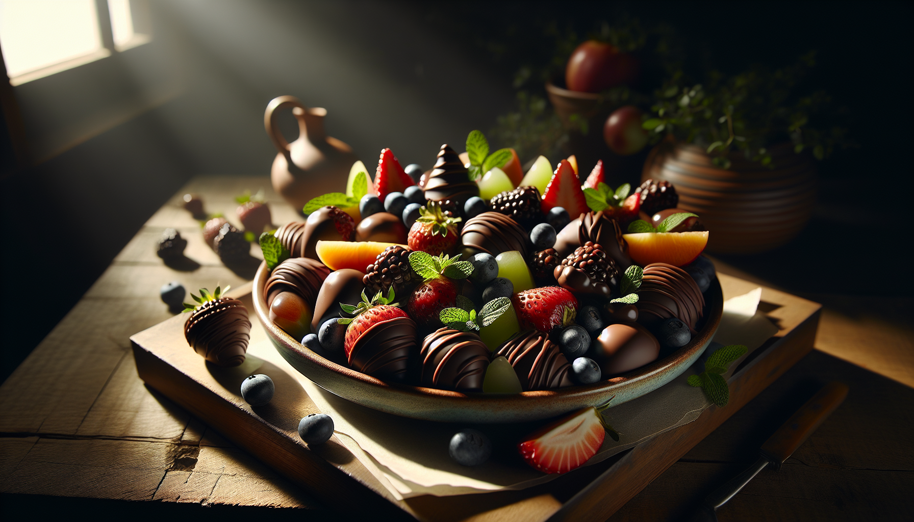 Chocolate Covered Fruits