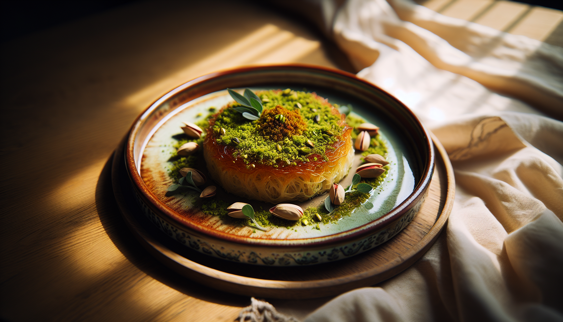 Pistachio Kunafa