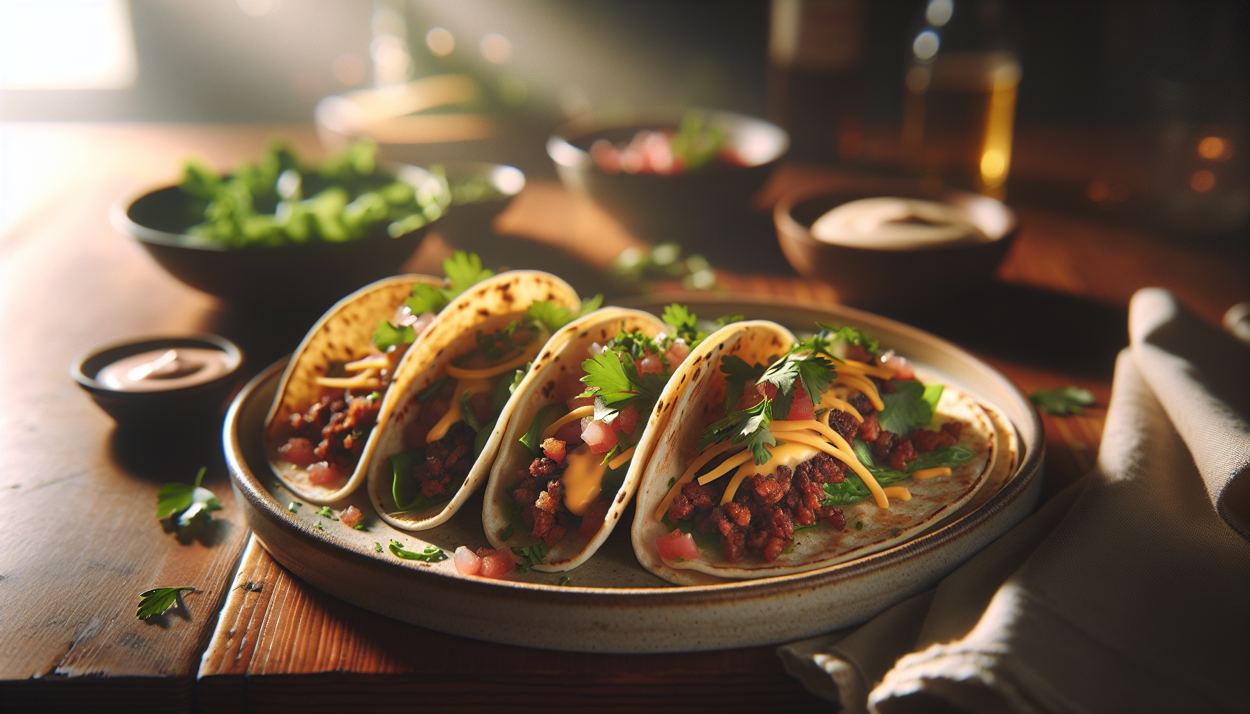Smash Burger Tacos